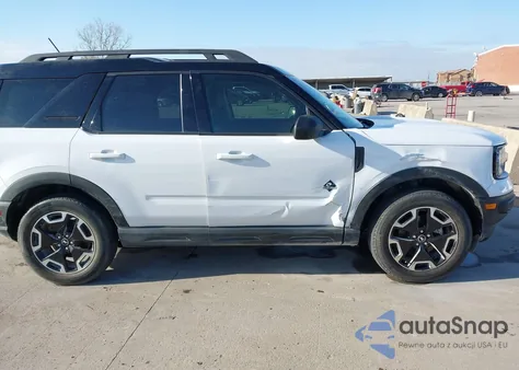 2024 Ford Bronco Sport Outer Banks z USA, uszkodzony, nr VIN 3FMCR9C66RRE77497